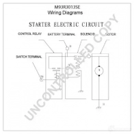 Стартер PRESTOLITE ELECTRIC m93r3013se 5052629015762 1400410024 UGD4 69Z - Изображение 8
