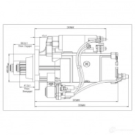 Стартер PRESTOLITE ELECTRIC m90r3538se O G8NT 2816474 5052629091193 - Изображение 4
