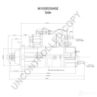 Стартер PRESTOLITE ELECTRIC DUFVGQQ m105r3504se M105 704 2816449 - Изображение 5