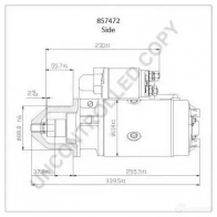 Стартер PRESTOLITE ELECTRIC 2815857 857472gb 5052629085314 R 6I44R - Изображение 6