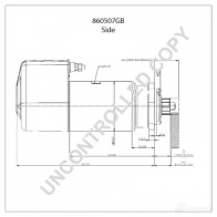Стартер PRESTOLITE ELECTRIC H M7SI2K 5052629000317 860507gb 2815928 - Изображение 2