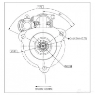 Стартер PRESTOLITE ELECTRIC 5052629092435 m90r3545se 2816479 X V58A8 - Изображение 6