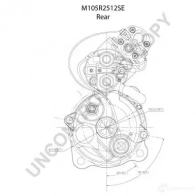 Стартер PRESTOLITE ELECTRIC 511782322 QAG7KC M1056 12 m105r2512se - Изображение 4