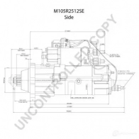 Стартер PRESTOLITE ELECTRIC 511782322 QAG7KC M1056 12 m105r2512se - Изображение 5