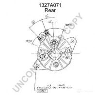 Стартер PRESTOLITE ELECTRIC RQ2LI 2814678 1327a071 S115A -12-10 - Изображение 3