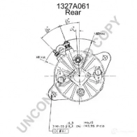 Стартер PRESTOLITE ELECTRIC S 115A-12-9 1327a061 2814677 FJBLM32 - Изображение 3