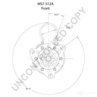 Стартер PRESTOLITE ELECTRIC 359579982 H8PLL QG ms7312a 5052629016769 - Изображение 2