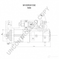 Стартер PRESTOLITE ELECTRIC 1423466098 m105r3015se M 4MFOH 5052629088971 - Изображение 4