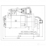 Стартер PRESTOLITE ELECTRIC m100r2014se FHT NPAJ 5052629089619 2816432 - Изображение 2