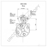 Стартер PRESTOLITE ELECTRIC ms4406 5052629003059 2816534 Y58CB U - Изображение 3