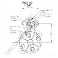 Стартер PRESTOLITE ELECTRIC 5052629003042 ms4401 2816532 DGEFE2 D - Изображение 3