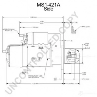 Стартер PRESTOLITE ELECTRIC 5052629016332 6VGB0 WI ms1421a 2816521 - Изображение 5