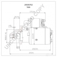 Стартер PRESTOLITE ELECTRIC OQQ59H I 5052629000065 20500762 2815104 - Изображение 3