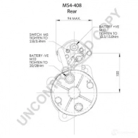 Стартер PRESTOLITE ELECTRIC ms4408 5052629016622 UUOTW 3 1423466314 - Изображение 2
