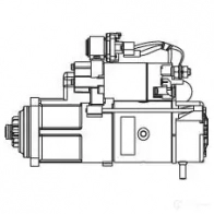 Стартер PRESTOLITE ELECTRIC 1423466095 M1 05707 m105r3007se ZKQLDR8 - Изображение 7