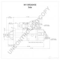 Стартер PRESTOLITE ELECTRIC ER6RVY M110 604 139939587 m110r2604se - Изображение 5