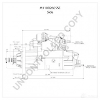 Стартер PRESTOLITE ELECTRIC m110r2605se 6X59TA M11060 5 2816459 - Изображение 5