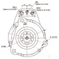 Стартер PRESTOLITE ELECTRIC 5052629092404 2816086 861054 W EYVZZE - Изображение 1
