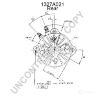 Стартер PRESTOLITE ELECTRIC S 115A12-15M SAQY2I 2814682 1327a121 - Изображение 3