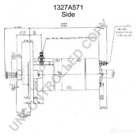 Стартер PRESTOLITE ELECTRIC 1327a571 S 115A-24-18 2814692 X6G3ADP - Изображение 4