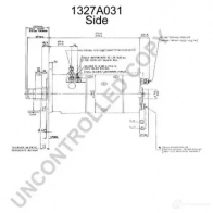 Стартер PRESTOLITE ELECTRIC BR0KSCY S115A-12- 4M 1327a031 2814676 - Изображение 4