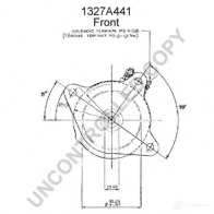 Стартер PRESTOLITE ELECTRIC 2814686 05U1G S115A -24-4M 1327a441 - Изображение 2