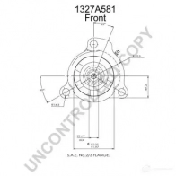Стартер PRESTOLITE ELECTRIC 5ATFKR 2814693 1327a581 S115A-24- 19 - Изображение 2