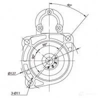 Стартер PRESTOLITE ELECTRIC 5052629092381 FBD 6X 2816085 861053 - Изображение 2