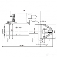 Стартер PRESTOLITE ELECTRIC 5052629092381 FBD 6X 2816085 861053 - Изображение 4