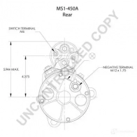 Стартер PRESTOLITE ELECTRIC 5052629016387 1198272563 ms1450a 8Z ADRN - Изображение 3