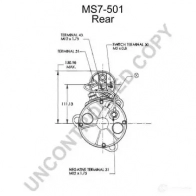 Стартер PRESTOLITE ELECTRIC ms7501 5052629086304 2816540 8 ORZUU - Изображение 4