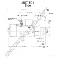 Стартер PRESTOLITE ELECTRIC ms7501 5052629086304 2816540 8 ORZUU - Изображение 5