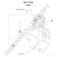 Стартер PRESTOLITE ELECTRIC ms7305a I9 MZM96 2816539 5052629016738 - Изображение 2