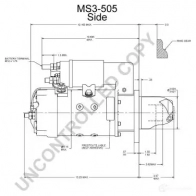 Стартер PRESTOLITE ELECTRIC 5052629016530 ms3505 N8Y IBXE 2816530 - Изображение 4