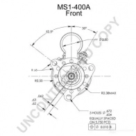 Стартер PRESTOLITE ELECTRIC 2816508 5052629016189 ms1400a E1 UF0E - Изображение 3