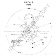 Стартер PRESTOLITE ELECTRIC 5052629016172 IRCJK 5D 359543424 ms1341a - Изображение 3