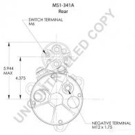 Стартер PRESTOLITE ELECTRIC 5052629016172 IRCJK 5D 359543424 ms1341a - Изображение 4