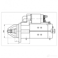 Стартер PRESTOLITE ELECTRIC 861039 5052629090073 96294 8 2816078 - Изображение 6
