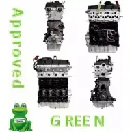 Двигатель в сборе APPROVED GREEN AAB2 184AG AAB2184AGC 3323871 858UAM
