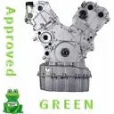 Двигатель в сборе APPROVED GREEN 0KZ6ZA AAB 642292AG 3325252 AAB642992AGR