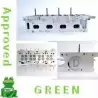 Головка блока цилиндров APPROVED GREEN 3326585 AB0514CA AB0 514CA 3MAYJM