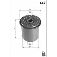Топливный фильтр AUTOMOTOR FRANCE G43 NV Z81JW LMZ209H 3335303