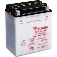 Аккумулятор 14 ач обратная 125 а 12 в 134x89x166 YUASA 5050694000072 OAX2Q C 12N143A 3348870