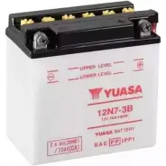 Аккумулятор 7 ач обратная 70 а 12 в 135x75x133 YUASA 5050694010392 12N73B 3348877 504VG H