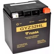 Аккумулятор 33.7 ач обратная 500 а 12 в high performance maintenance free 166x126x175 YUASA 3348956 GYZ32HL UHM 4J8P 0048493750002
