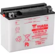 Аккумулятор 20 ач обратная 260 а 12 в yumicron 205x90x162 YUASA 5050694032158 3348973 Y50N18LA I XT11