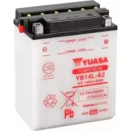 Аккумулятор 14.7 ач обратная 175 а 12 в yumicron 136x91x168 YUASA 3348989 5050694030659 YB14LA2 H9QG MV