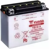 Аккумулятор 18.9 ач прямая 215 а 12 в yumicron 180x90x162 YUASA G 45EVIN YB18A 5050694005596 3348997