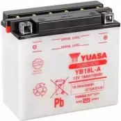 Аккумулятор 18.9 ач обратная 215 а 12 в yumicron 180x90x162 YUASA WA 7JW 3348998 5050694032325 YB18LA