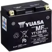 Аккумулятор 10 ач прямая 215 а 12 в agm maintenance free 150x69x130 YUASA 5050694004582 YT12BBS 3349100 KBO Q3